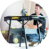 Stanley Fatmax Express Folding Workbench.