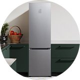 Samsung RB38C602CWW Freestanding Fridge Freezer.