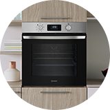 Indesit IO253XUK Built In Single Electric Oven.