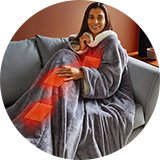 Silentnight Heated Wearable Hoody Blanket.