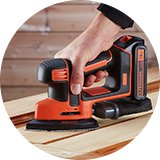 Cordless sanders.