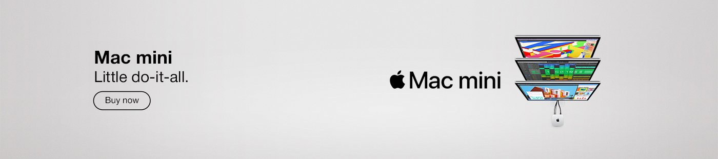 Apple Mac mini. Mac mini. Little do-it-all.