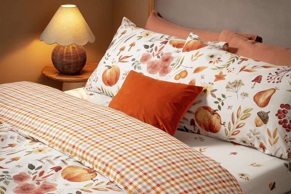 Keep cosy this Autumn and save up to 30% on selected home lines. Includes throws to bedding and so much more.