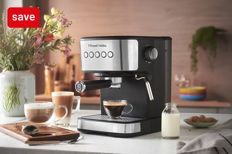 Save up to 50% on selected coffee machines & accessories. Using codes COFFEE10, COFFEE20, COFFEE30 or COFFEE50 at checkout.
