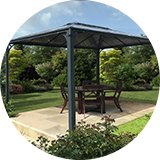Pergolas.