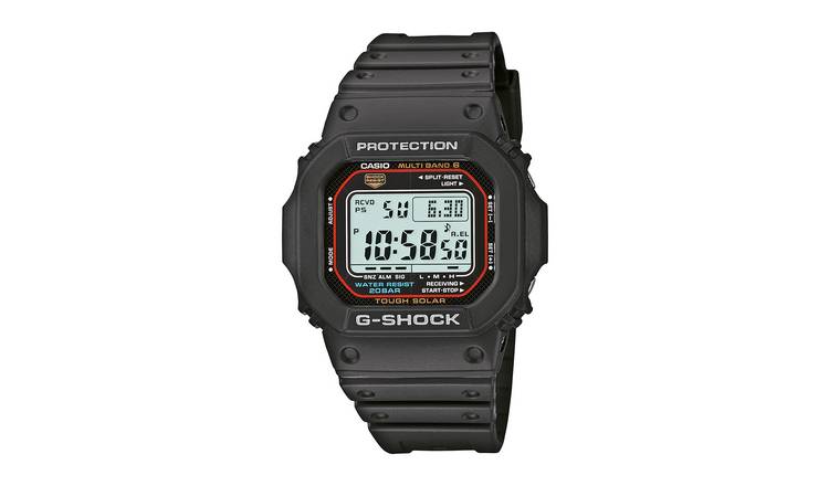 Buy Casio Men s G Shock Black Resin Strap Watch Men s watches Argos