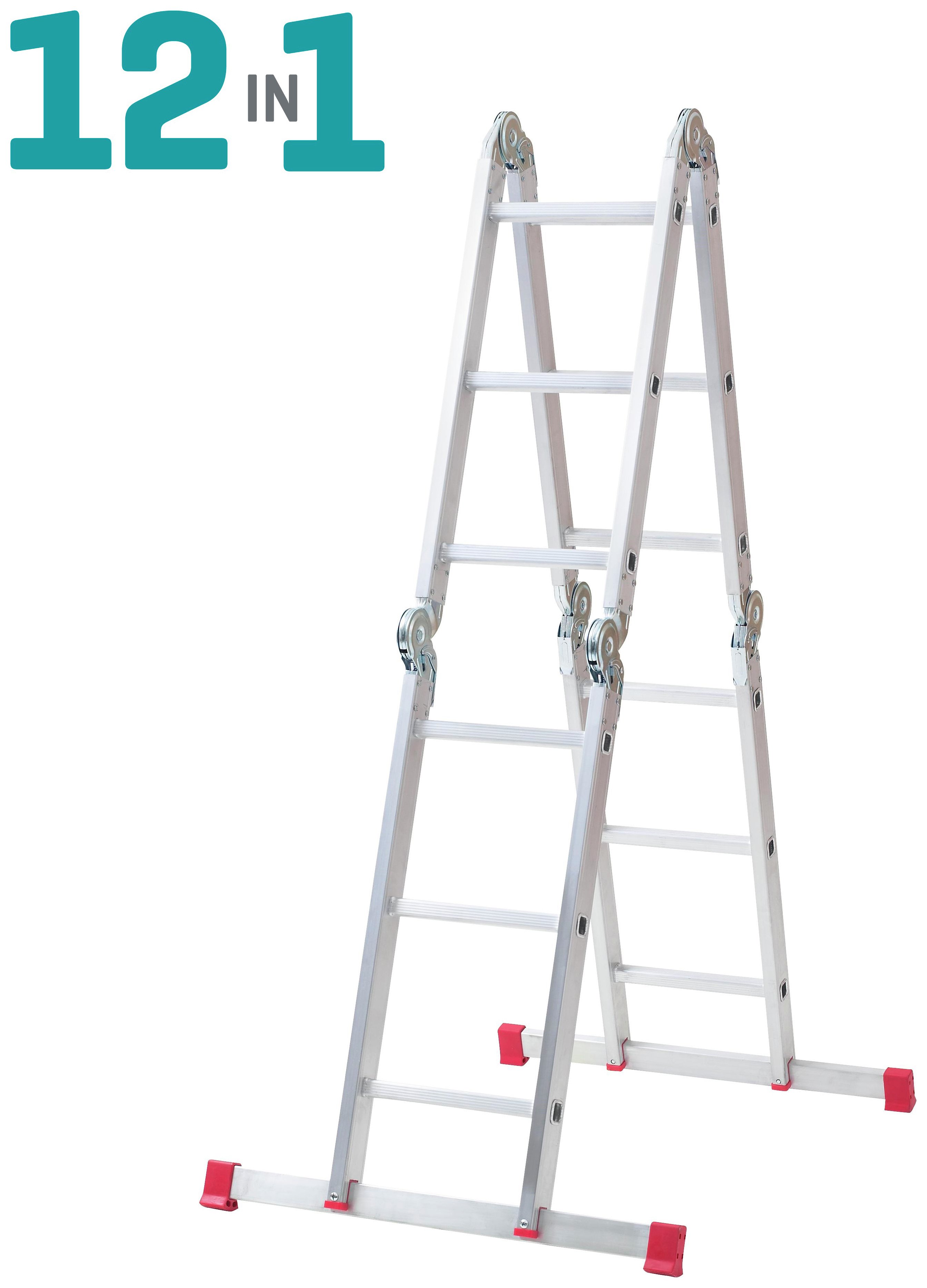 Abru Multi Purpose 12 in 1 Ladder 4.03m Reach Height*