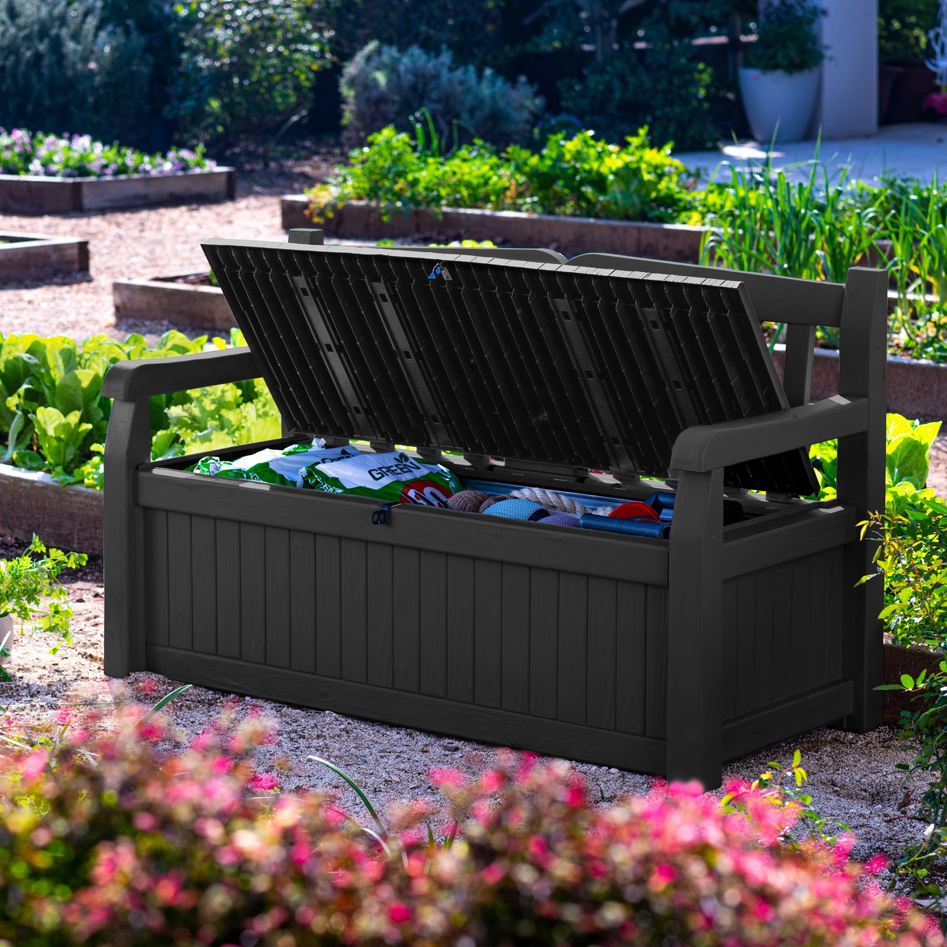 Keter Eden Bench 265L Garden Storage Box Reviews Updated December 2023