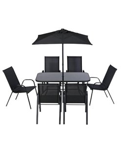 Garden table with discount parasol hole argos