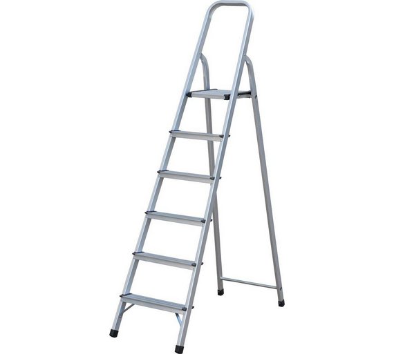 Buy Builder's Brand Step Ladder - 6 Tread at Argos.co.uk - Your Online ...