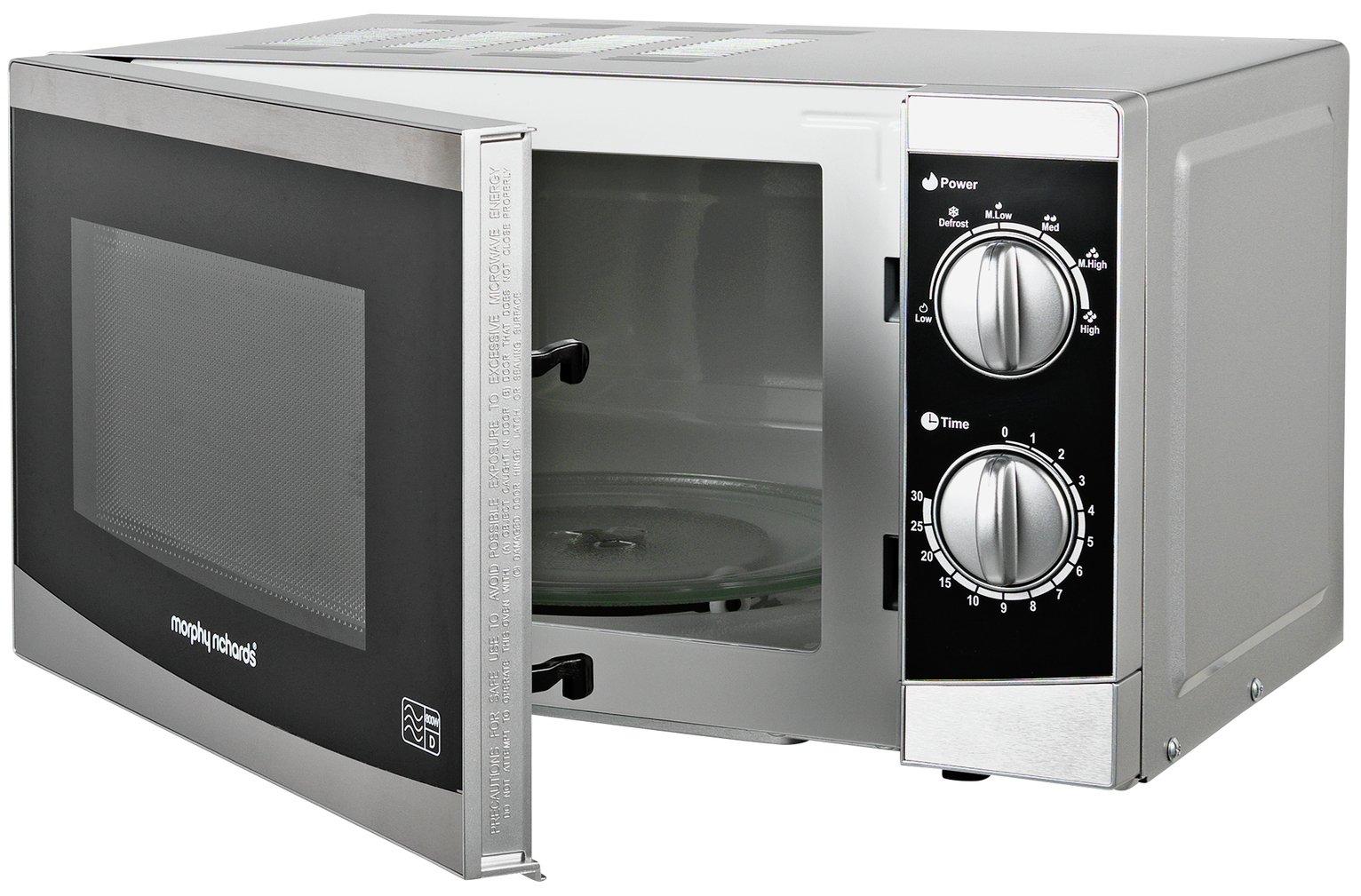 Morphy Richards 800W Standard Microwave MM82 Meals Cooked In Minutes