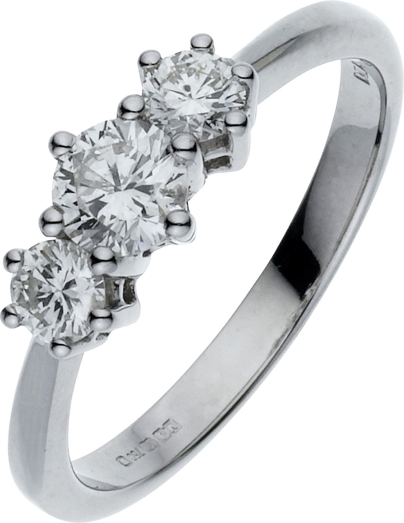 Made For You - 18 Carat White Gold 075 Carat Diamond - Ring