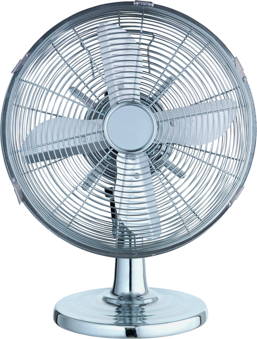 Challenge Chrome Desk Fan - 12 Inch