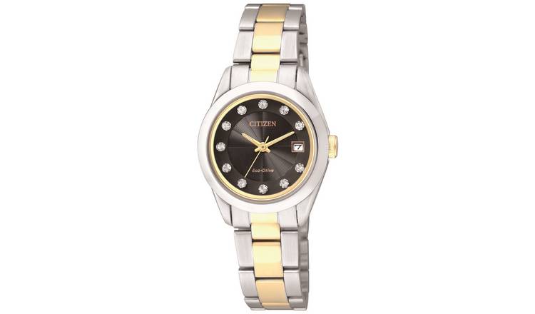 Buy Citizen Ladies Two Tone Stainless Steel Bracelet Watch Womens watches Argos