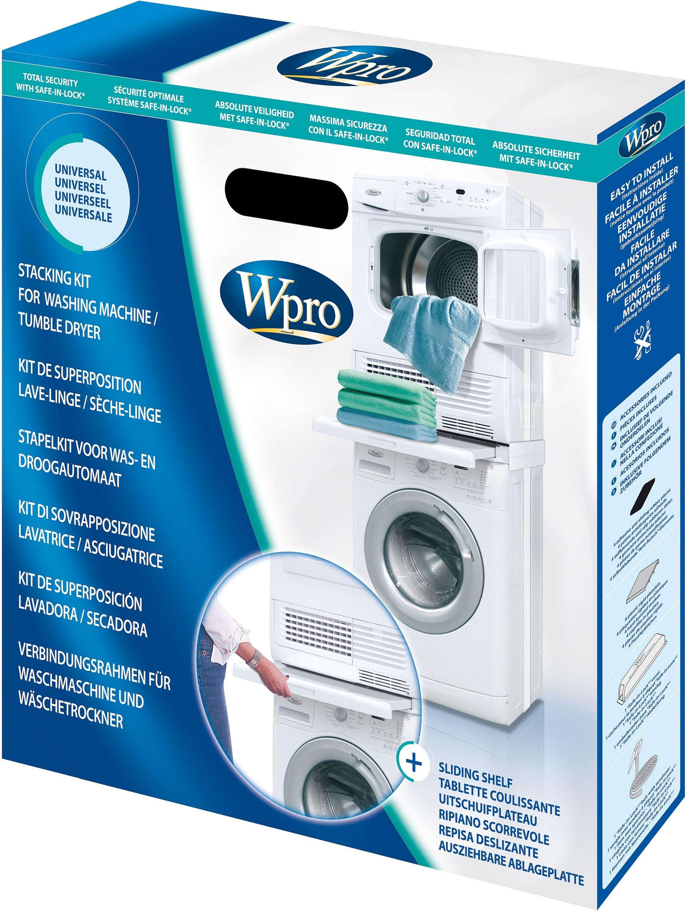 Wpro Stacking Kit for Washing Machine and Dryer. Review