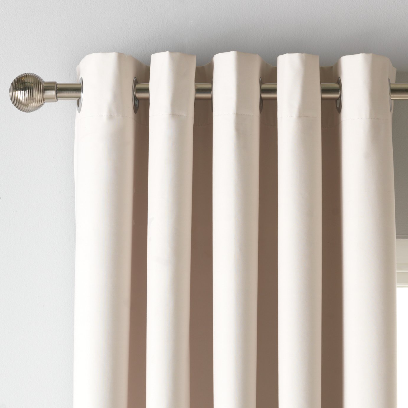 Buy Argos Home Blackout Eyelet Curtain 