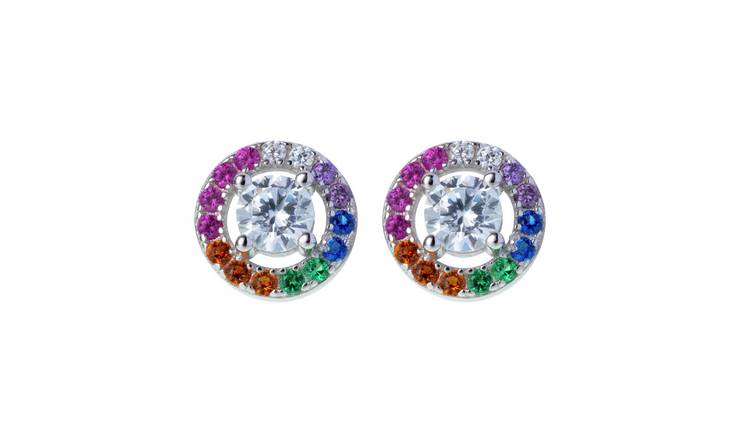 Argos on sale sapphire earrings