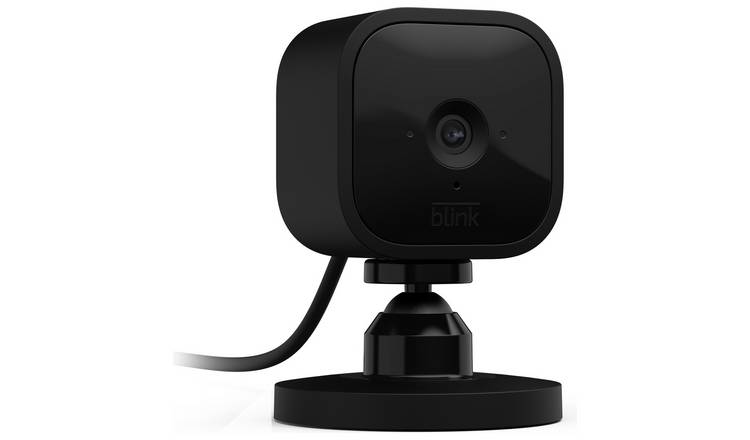 Blink Mini Indoor Plug-In CCTV Smart Security Camera - Black