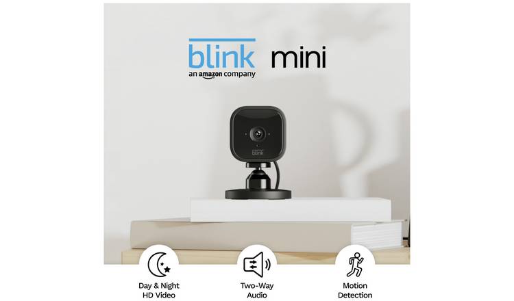 Buy Blink Mini Indoor Plug-In CCTV Smart Security Camera - White, Smart  security and CCTV