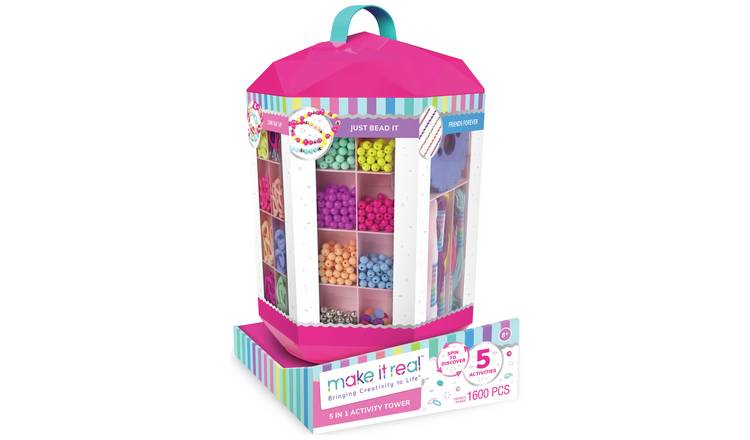 Buy Make It Real 5 In 1 Activity Tower, Jewellery and fashion toys