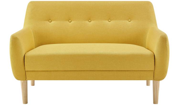 Argos yellow store sofa