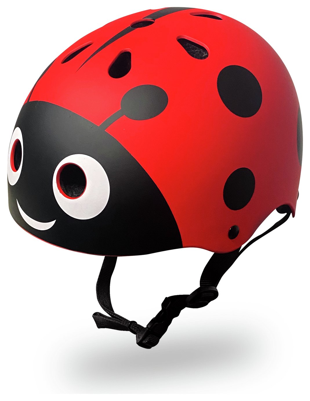 Challenge Ladybird Kids BMX Bike Helmet - Red, 51-54cm