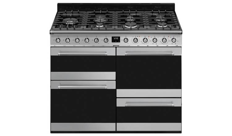 Smeg SYD4110-1 110cm Dual Fuel Range Cooker – S/Steel