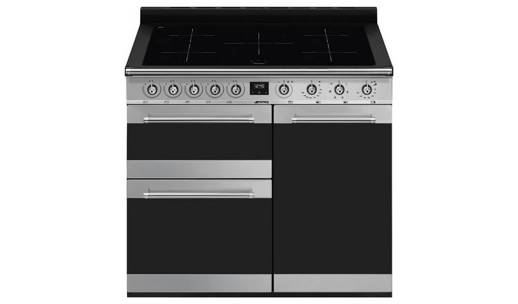 Smeg SY103-I 100cm Double Oven Electric Range Cooker S/Steel