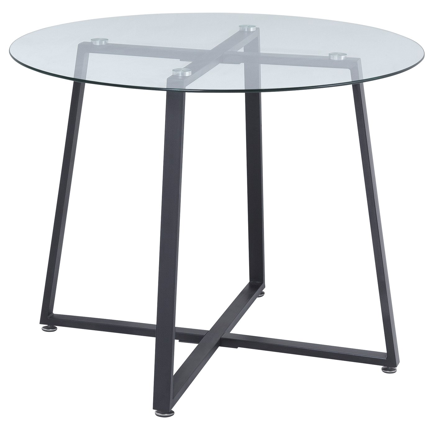 Argos Home Lazio Glass 4 Seater Dining Table Review