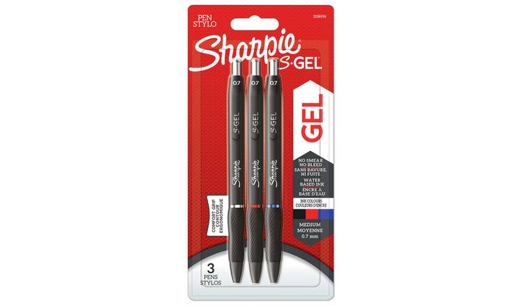 Sharpie Pack of 3 Assorted Gel Pens - Multicolour