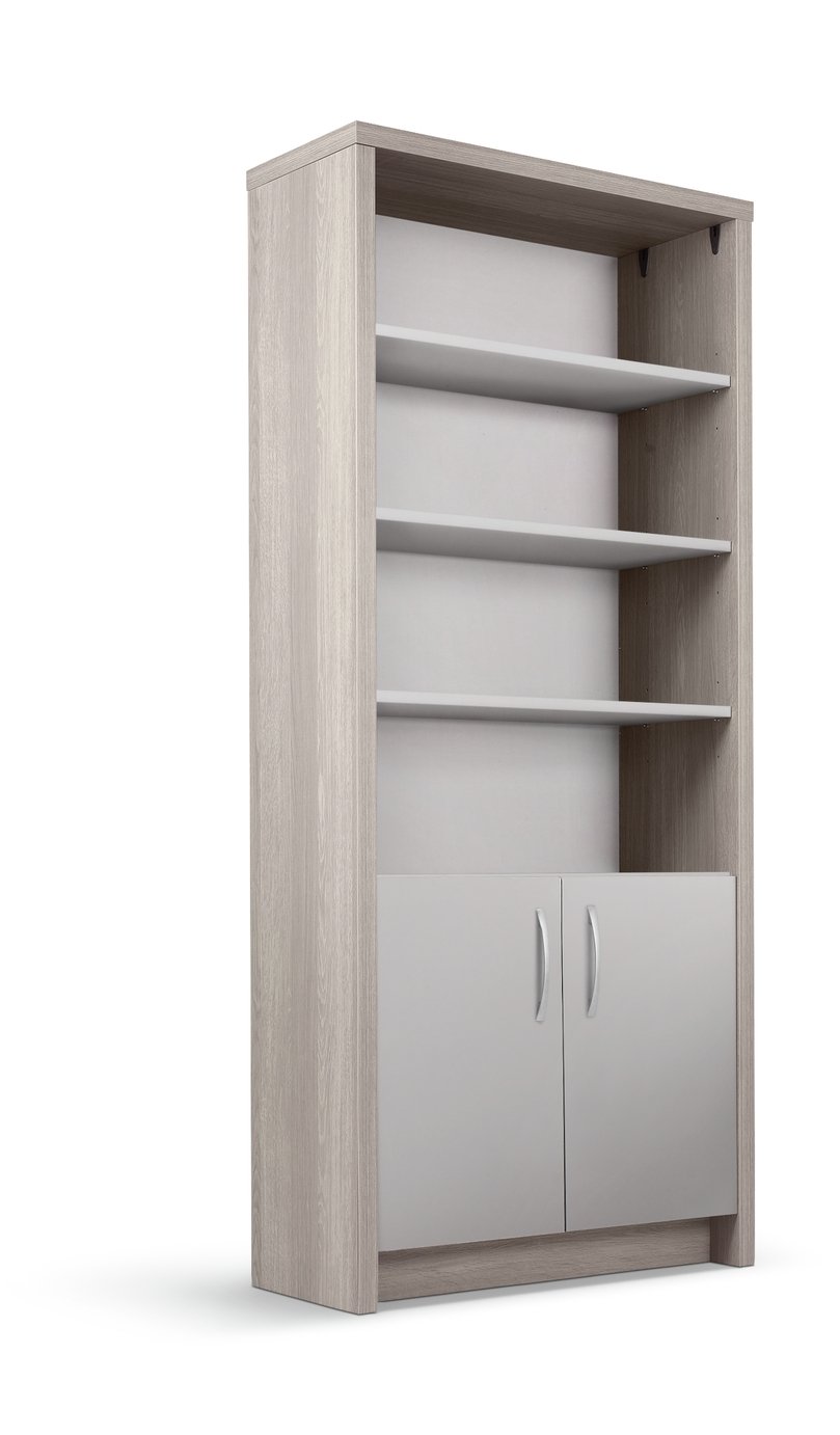 Habitat Venice 3 Shelf Display Cabinet - Grey