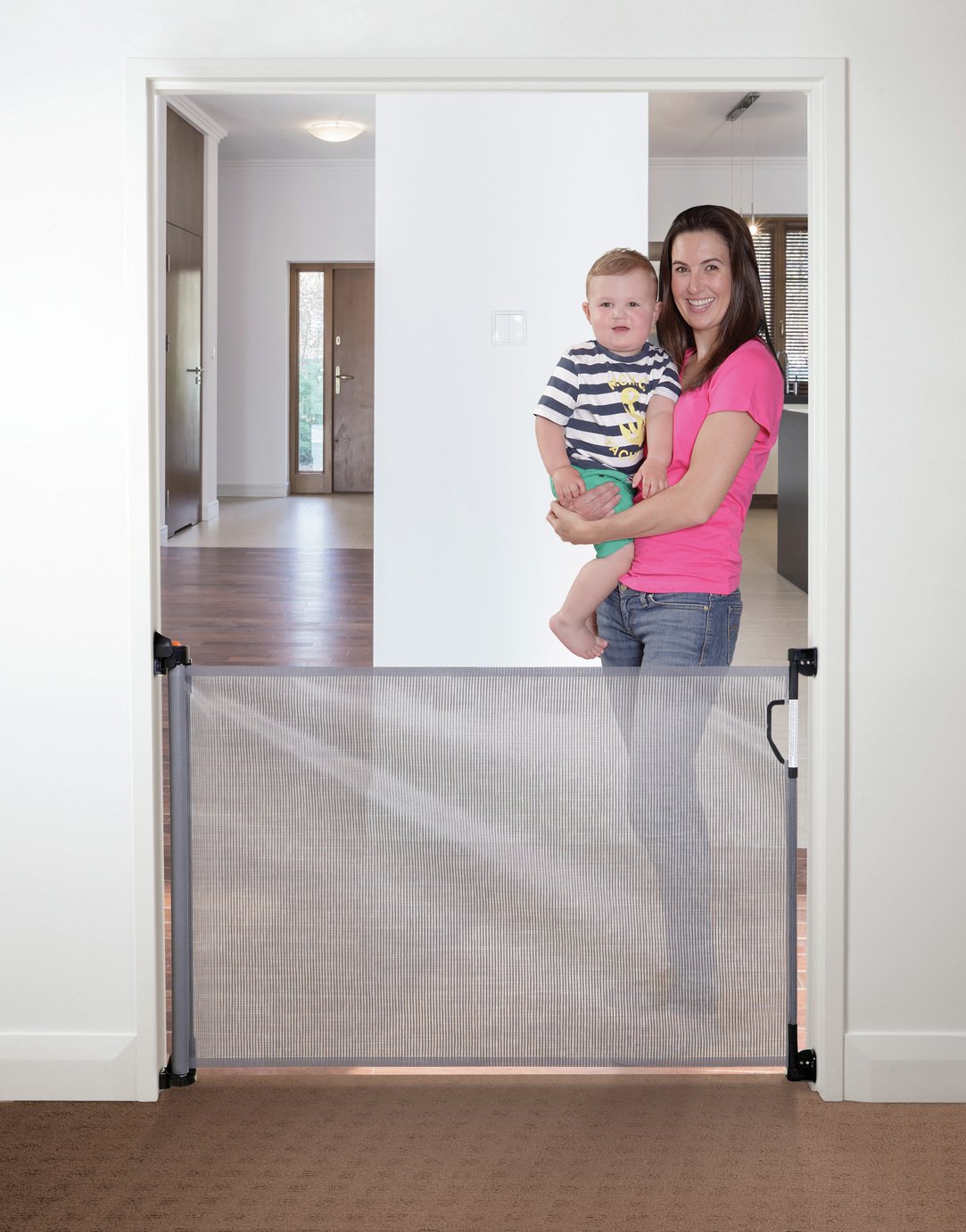 retractable baby gate argos