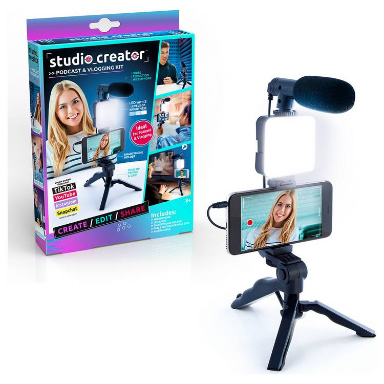 Studio Creator Podcast and Vlogging Kit 0