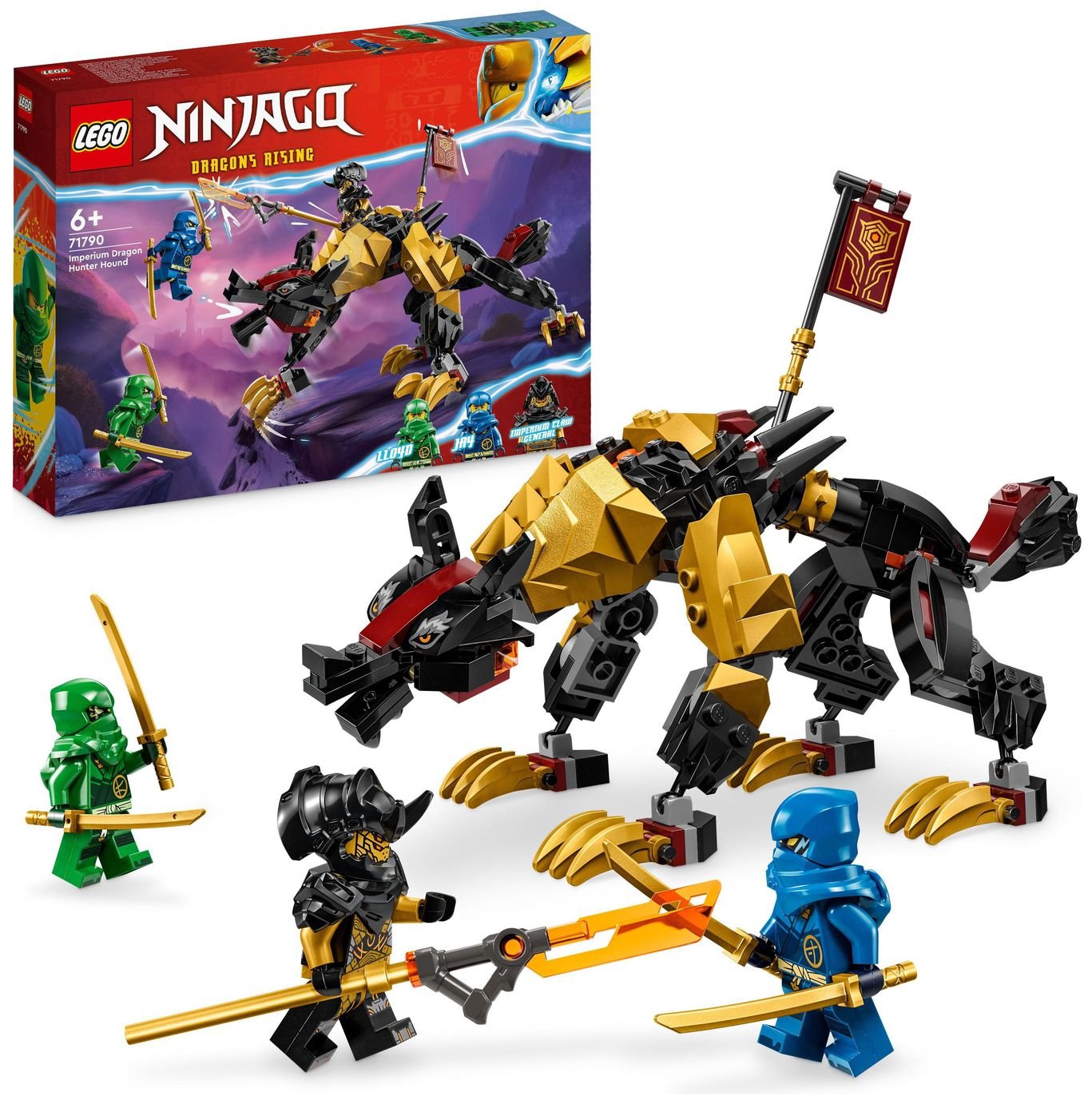 LEGO NINJAGO Imperium Dragon Hunter Hound Ninja Set 71790