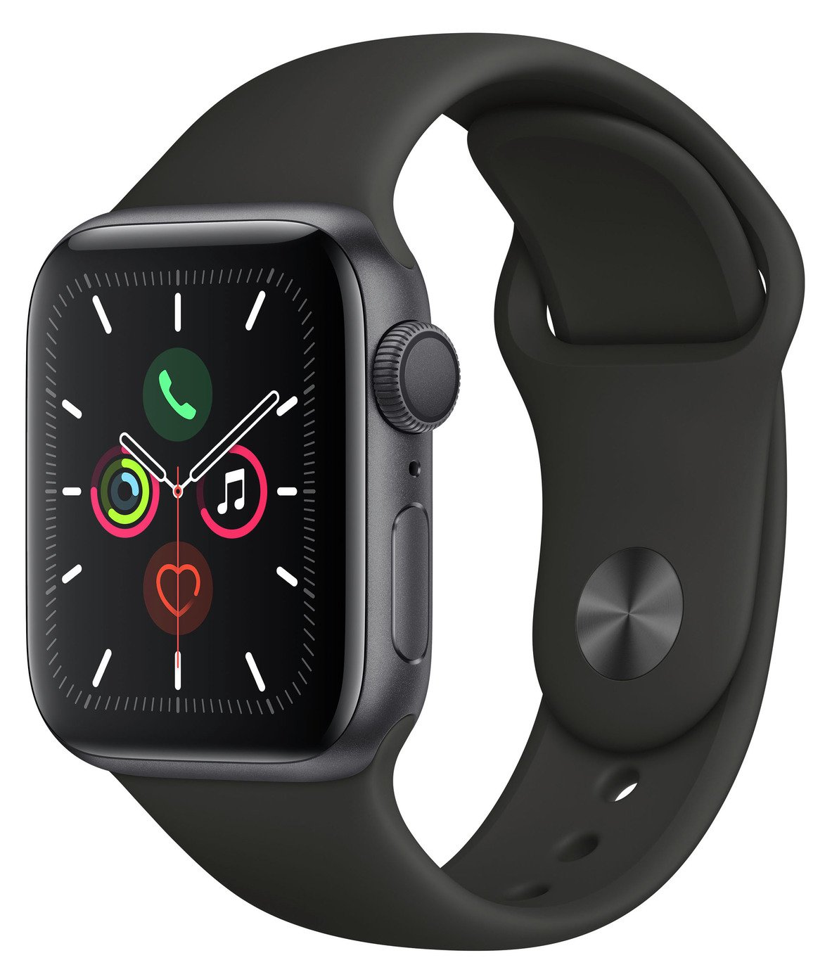 Apple Watch S5 GPS 40mm Space Grey Alu / Black Band