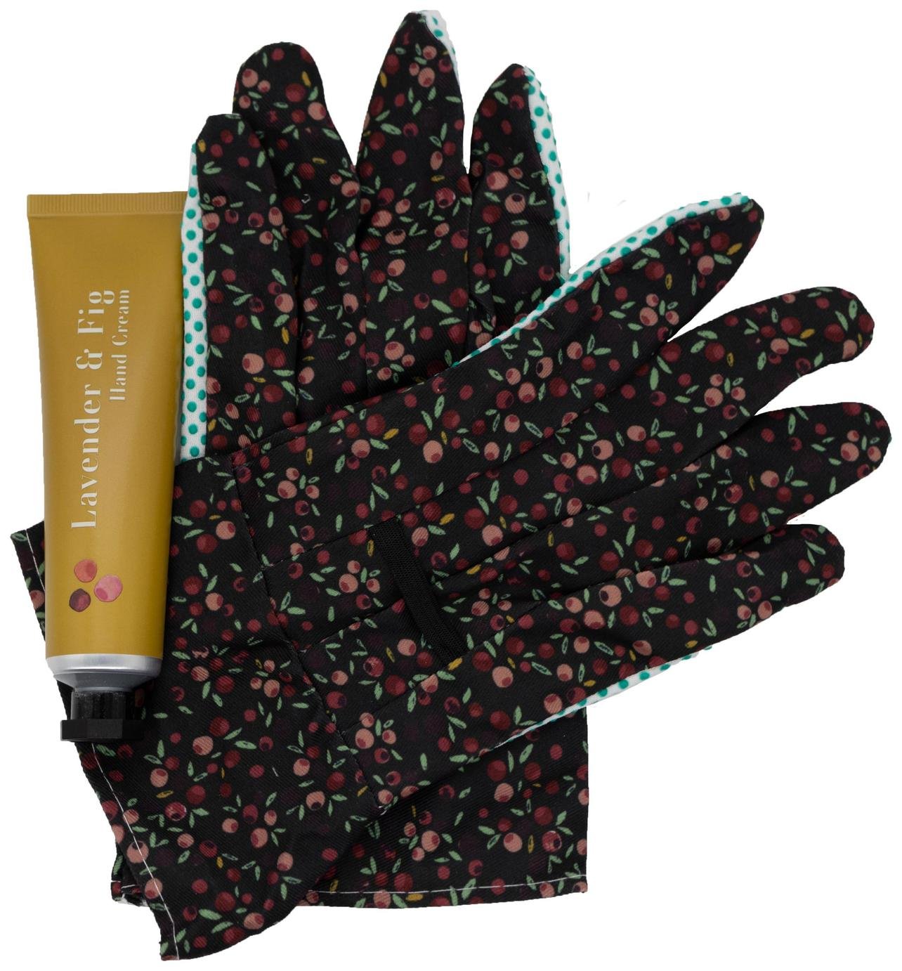 Gardeners Gloves & Hand Cream  Gift Set