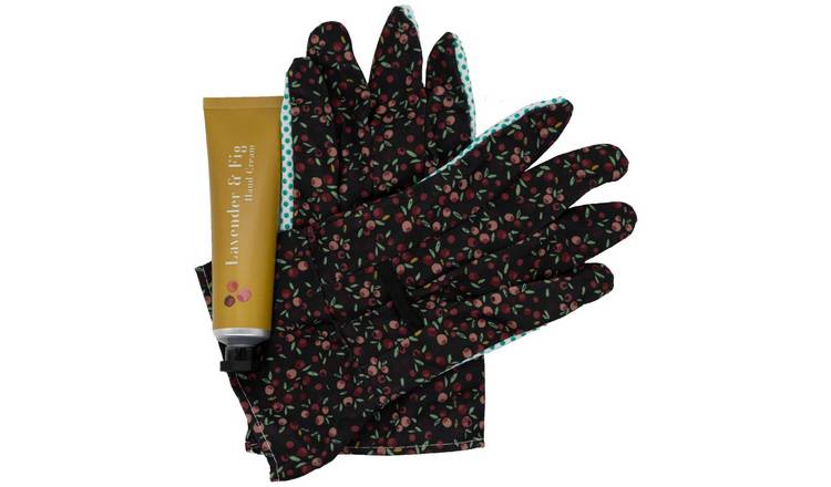 Gardeners Gloves & Hand Cream  Gift Set