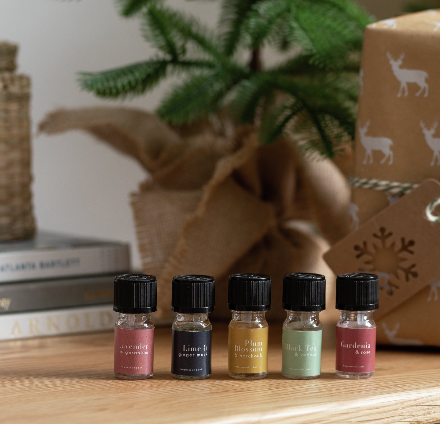 Habitat Pack of 5 Essential Oil Gift Set