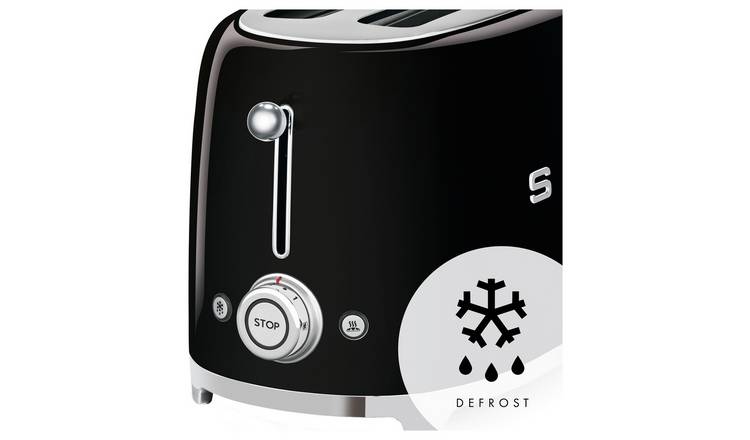 Smeg long deals slot toaster white