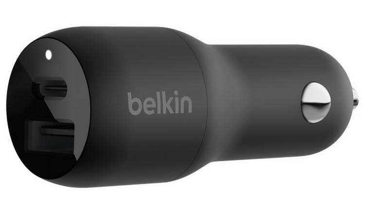 Belkin 37W USB-C Power Delivery Dual Port Car Charger