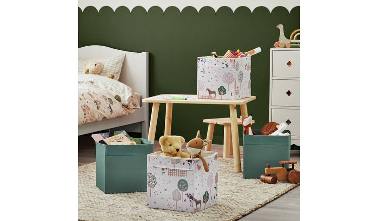 Kids storage boxes clearance argos