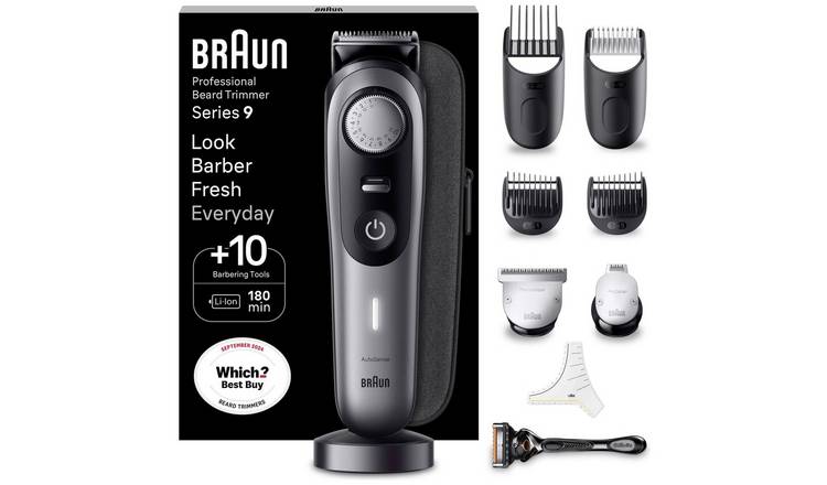 Buy Braun Professional Series 9 Beard and Stubble Trimmer BT9420, Beard  and stubble trimmers