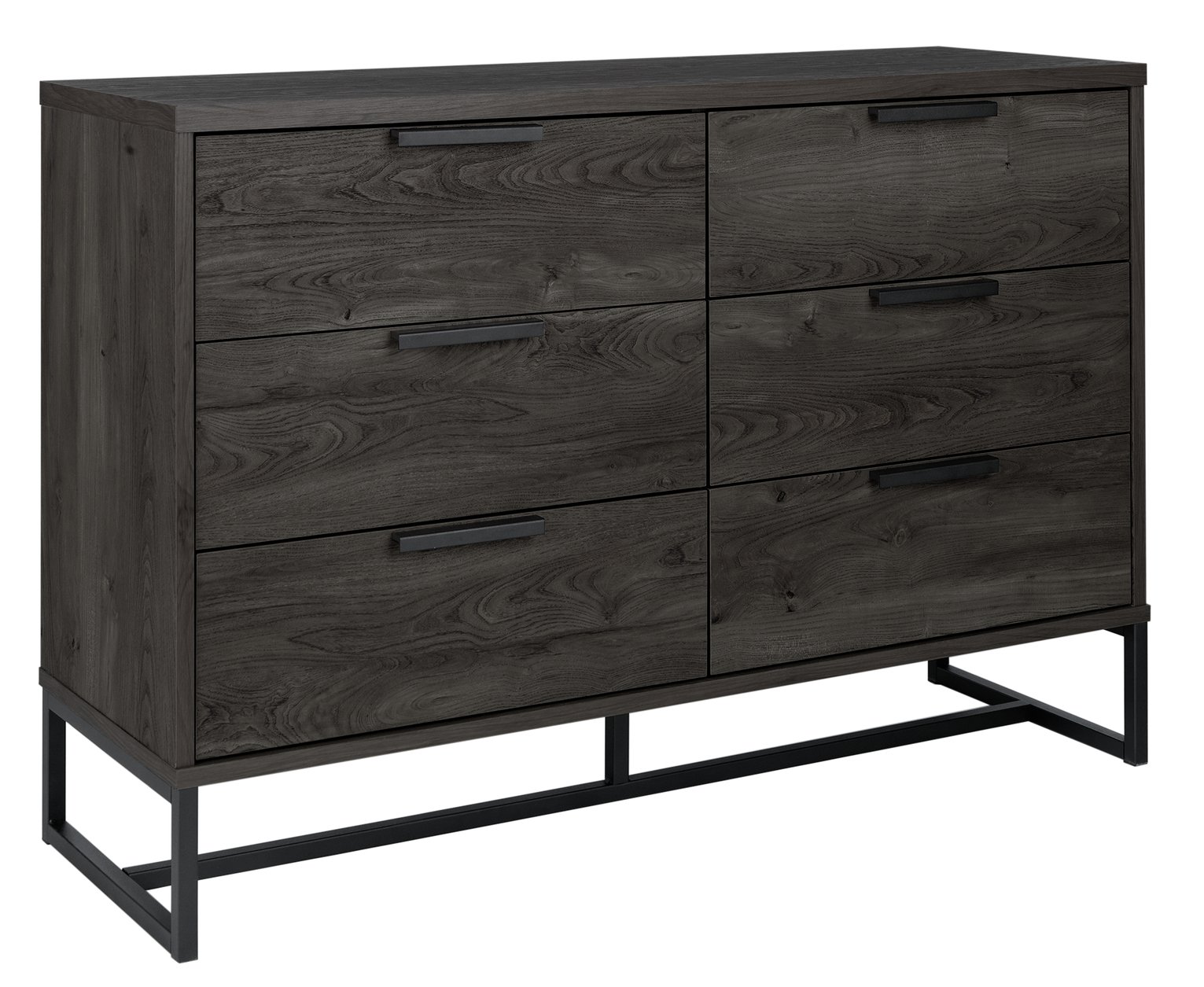 Habitat Nomad 3  3 Drawer Chest - Black