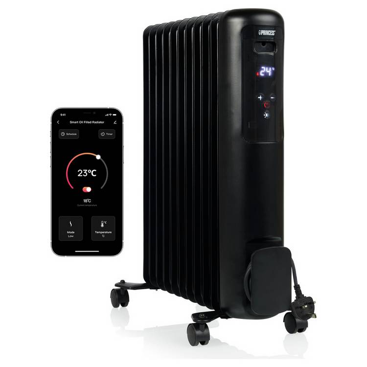 Princess 2.0kW Smart Oil Filled Radiator 0