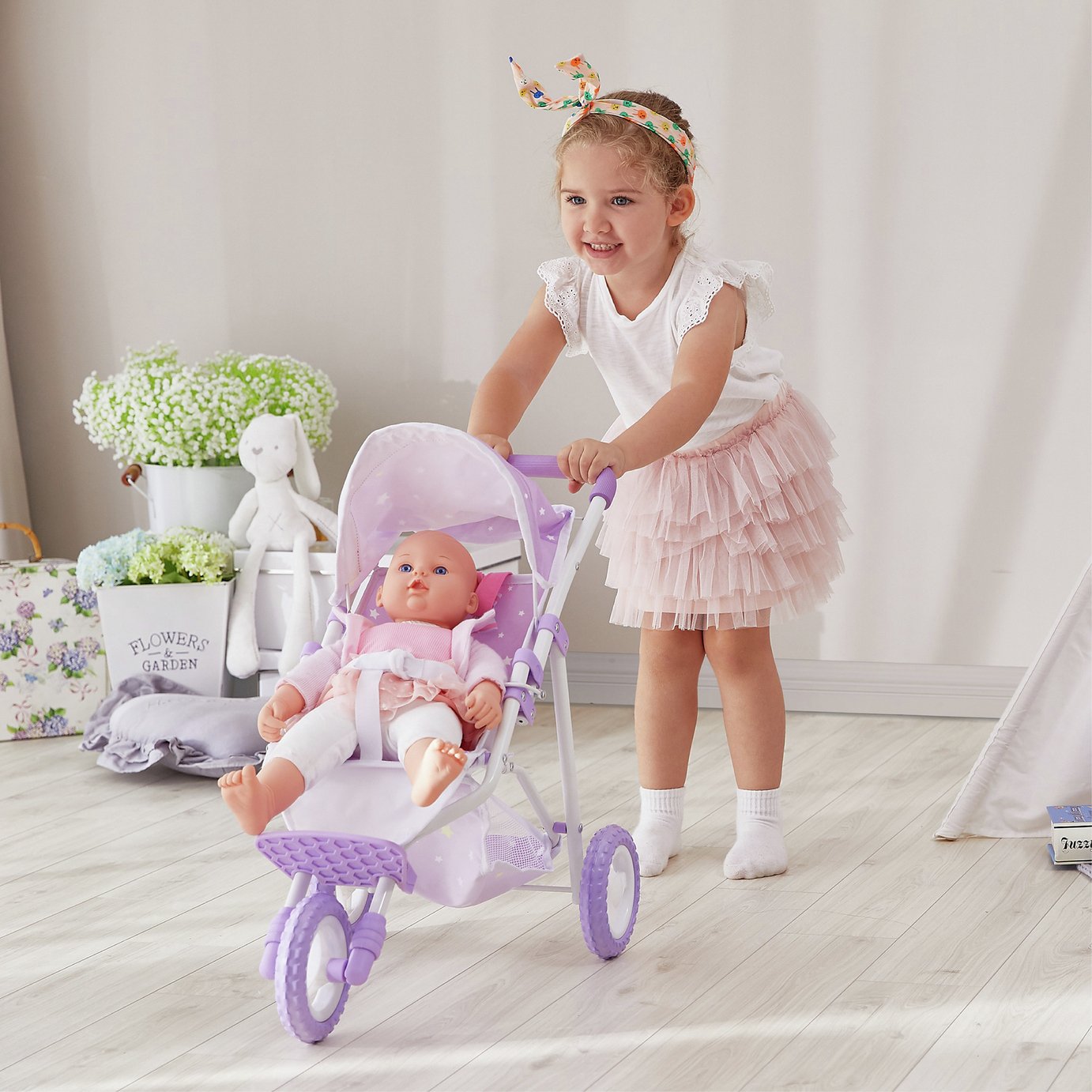 doll jogging stroller
