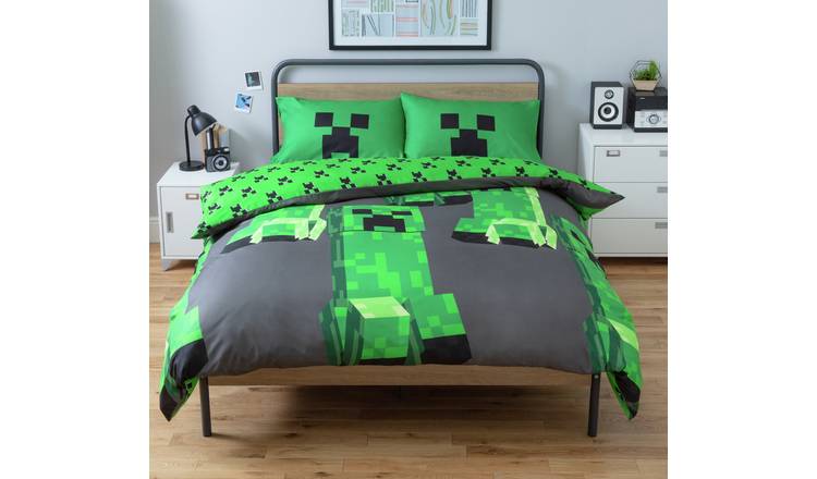 Buy Minecraft Bedding Set Double Kids Duvet Sets Argos