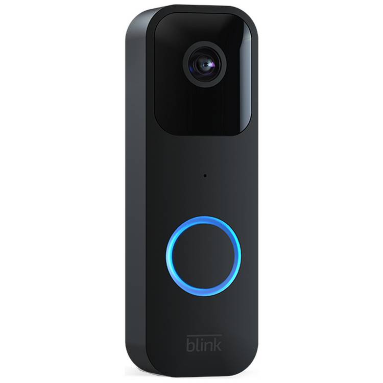 Blink Video Doorbell Wired or Battery - Black 0