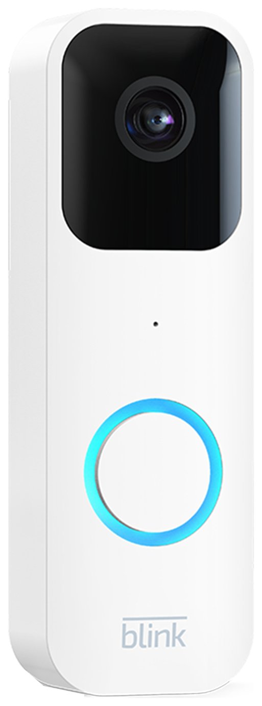Blink Video Doorbell Wired or Battery - White