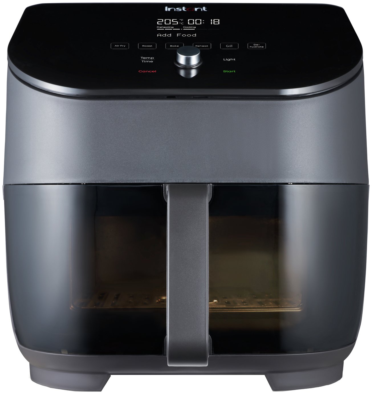 Instant Vortex Plus 6-in-1 ClearCook 5.7L  Air Fryer - Black