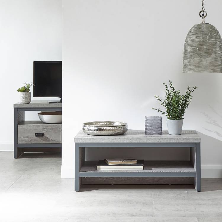 GFW Boston Coffee Table - Grey 0